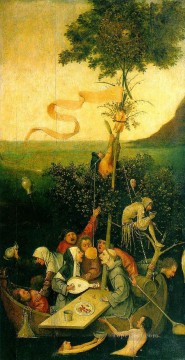 The Ship of Fools2 moral Hieronymus Bosch Oil Paintings